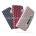 Mobile Phone Cases, Suitable for iPhone 5, with Magnetic Tape, Lanyard Handle, Interior Card Slot